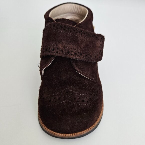 Venettini Toddler Boys Carl Suede Leather Shoes – Size 6.5 (EU 23) - Picture 4 of 9